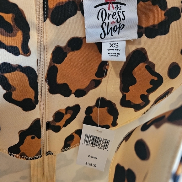 Disney Parks Dress Shop Disney's Animal Kingdom Leopard Print Dress NWT - Picture 6 of 11